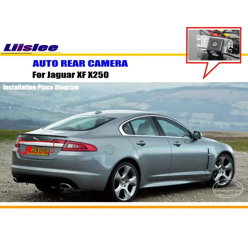 Камера заднего вида для Jaguar X Type 2001 ~ 2009 / XF X250 2007 2013 2014 2015 Автомобильная камера