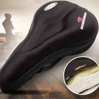 3d soft bike seat saddle for a bicycle cycling silicone seat mat cushion seat cover saddle bicycle bike accessories