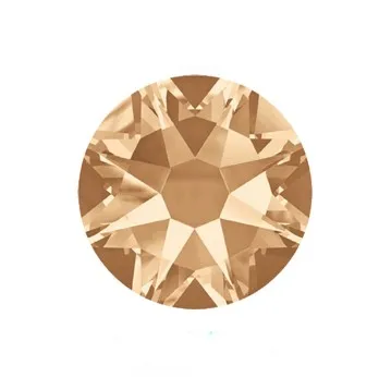 golden shadow Высокое качество, 8 больших+ 8 маленьких 16 граней, стразы горячей фиксации! Железный кристалл с супер сильным клеем и блестящий светильник - Цвет: golden shadow