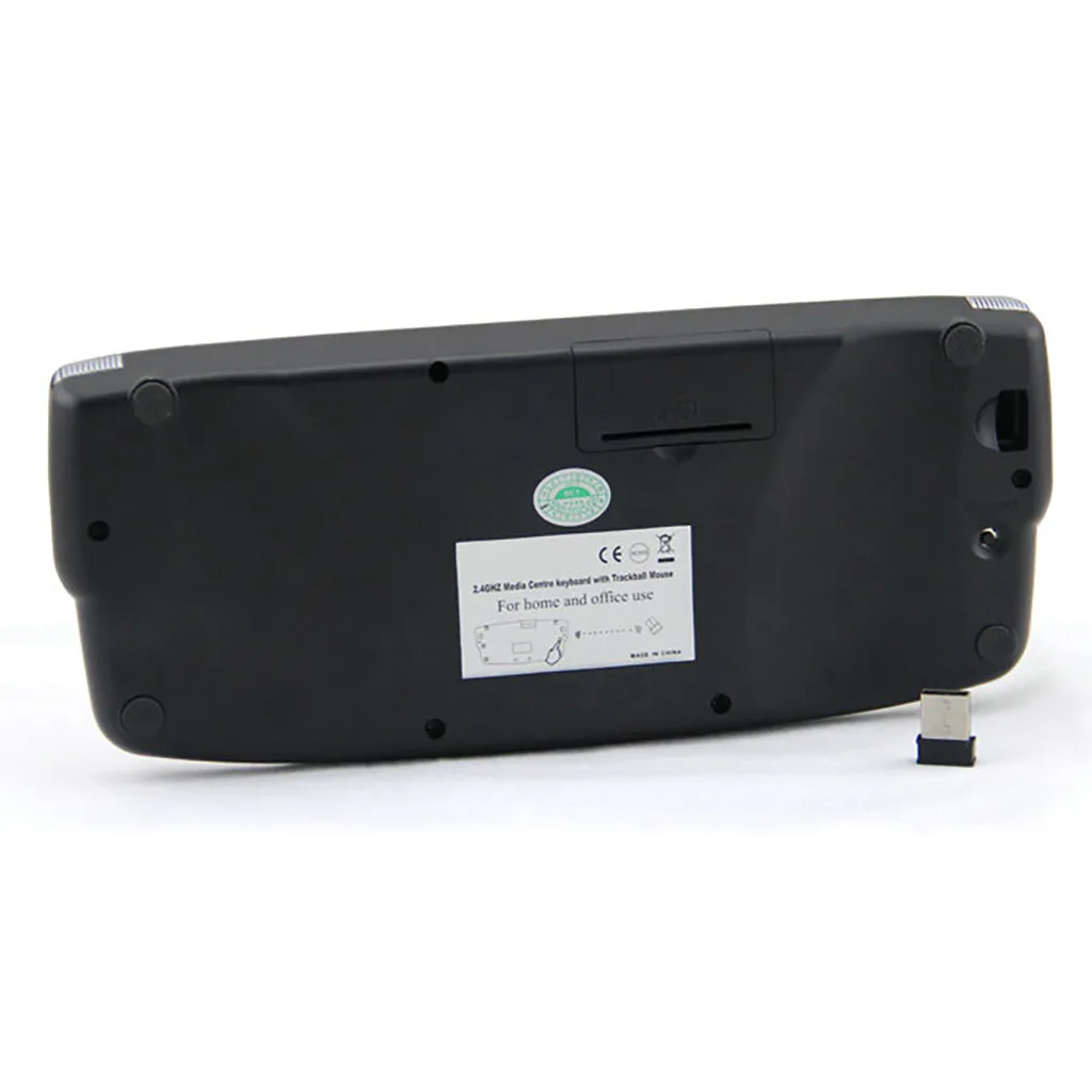 Беспроводная мини-клавиатура VOBERRY G13 2 4 ГГц USB со встроенным трековым мячом мышь