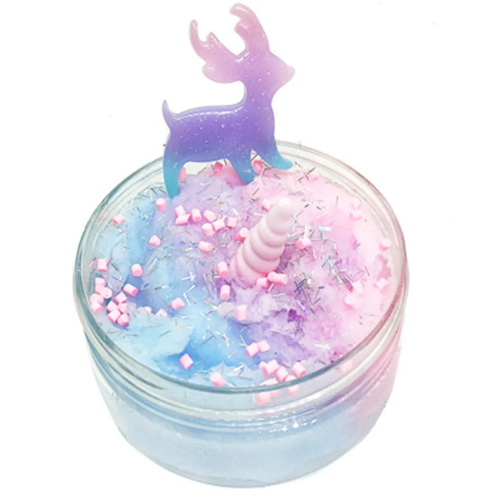 DIY Поставки слаймов Набор для изготовления прозрачного кристалла Slime пенные