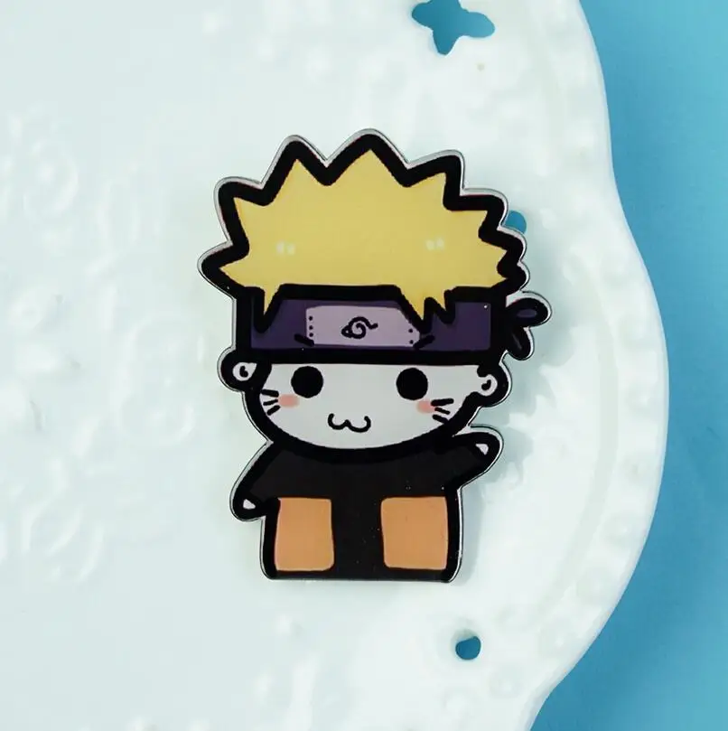 1 PC Hot Sale Cartoon Ice Cream Brooches Badges Acrylic Badge Decoration Pin On Backpack Clothing Decorative Naruto | Украшения и