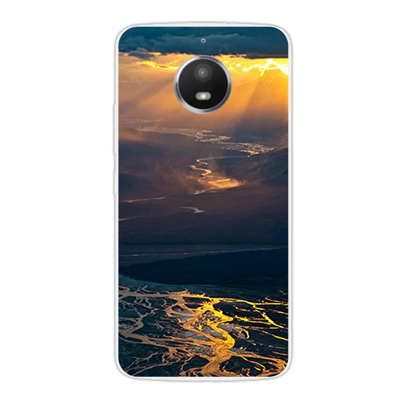 Чехол для Moto E4 Plus E (4-го поколения) мягкий силиконовый чехол из ТПУ Doggy Motorola (версия