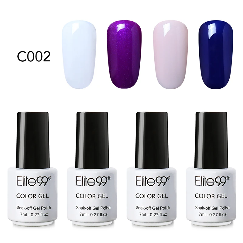 Elite99 7 мл горячий гель лак для ногтей отмачиваемый Базовый УФ светодиодный эмаль