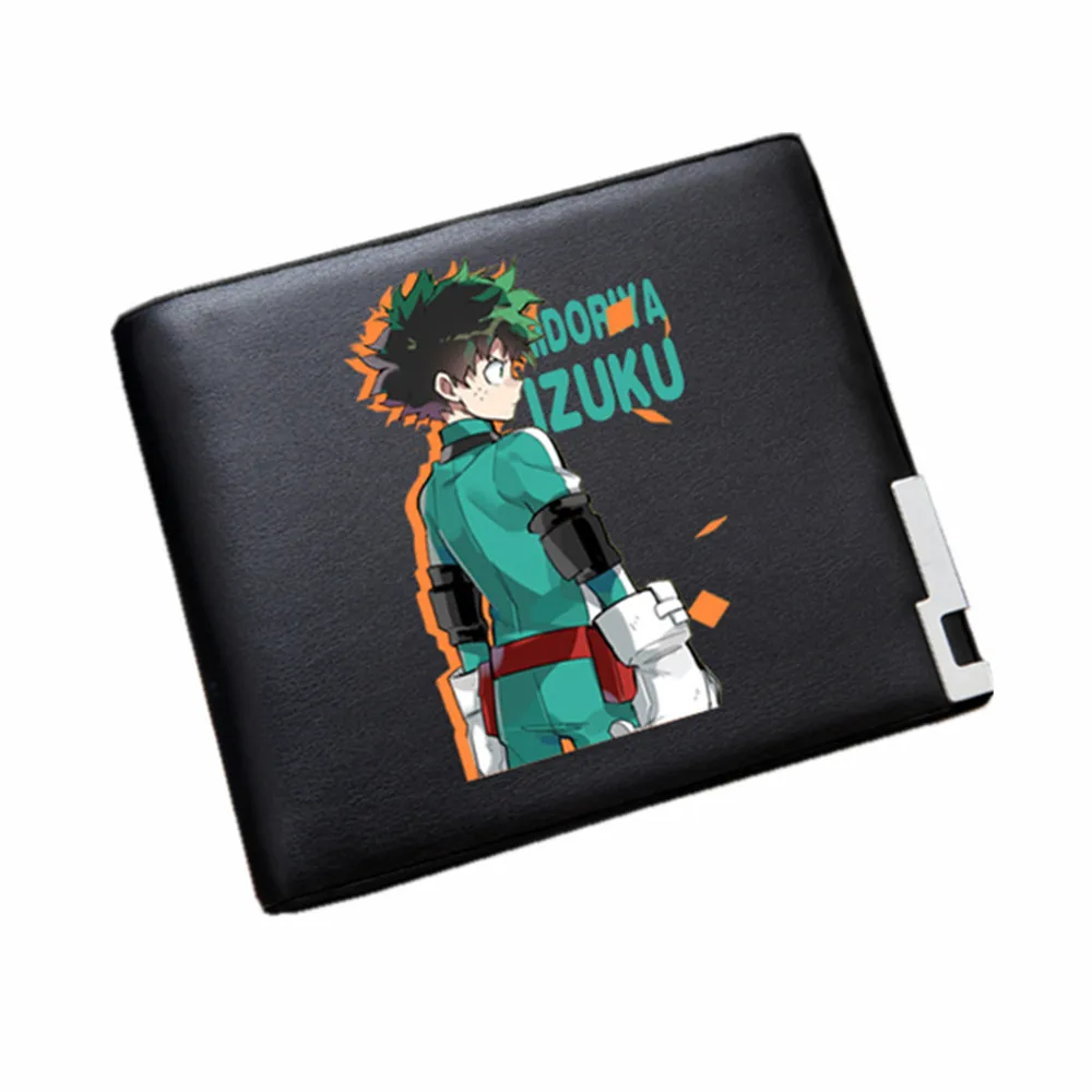 Аниме My Hero academic унисекс Длинный кошелек из искусственной кожи Кошелек Bakugou Katsuki ID