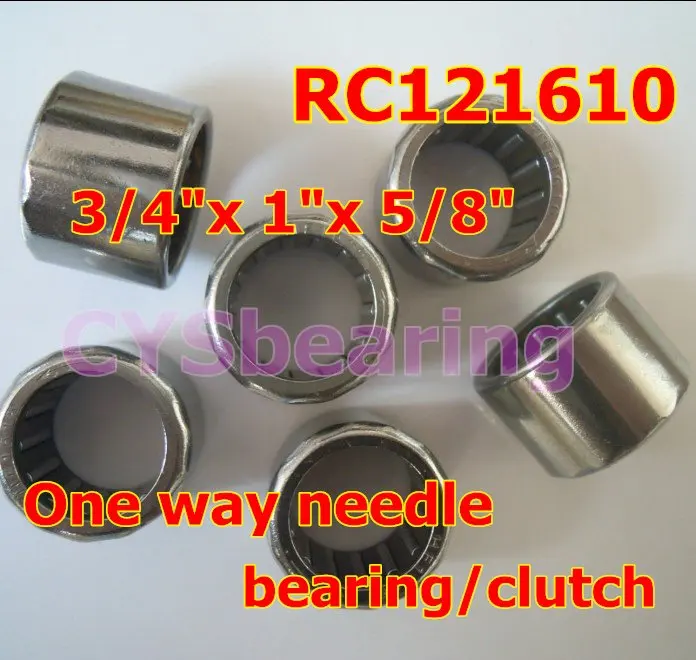 RC121610 односторонний игольчатый подшипник 3/4 дюйма x 1 Дюйм 5/8 Вал мм|shaft bearing|clutch