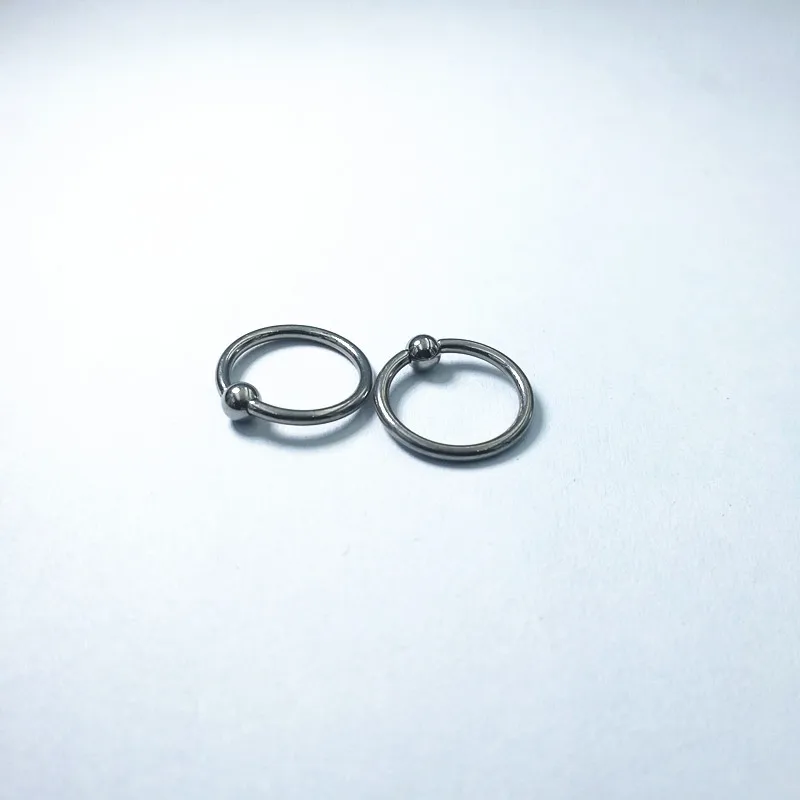 Titanium G23 Labret Piercing Hoop BCR Nose Ring Ear Tragus | Украшения и аксессуары