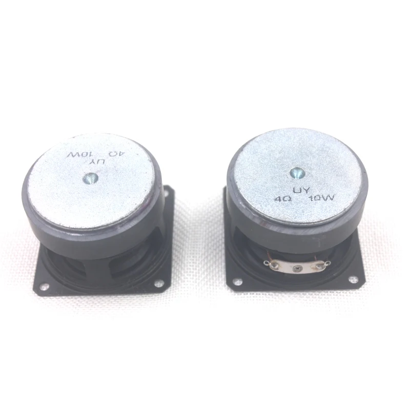2 шт. HIFI 2 дюйма 4 Ом 10 Вт аудио динамик полный диапазон громкий динамик DIY Мини стерео аксессуары мультимедийный динамик