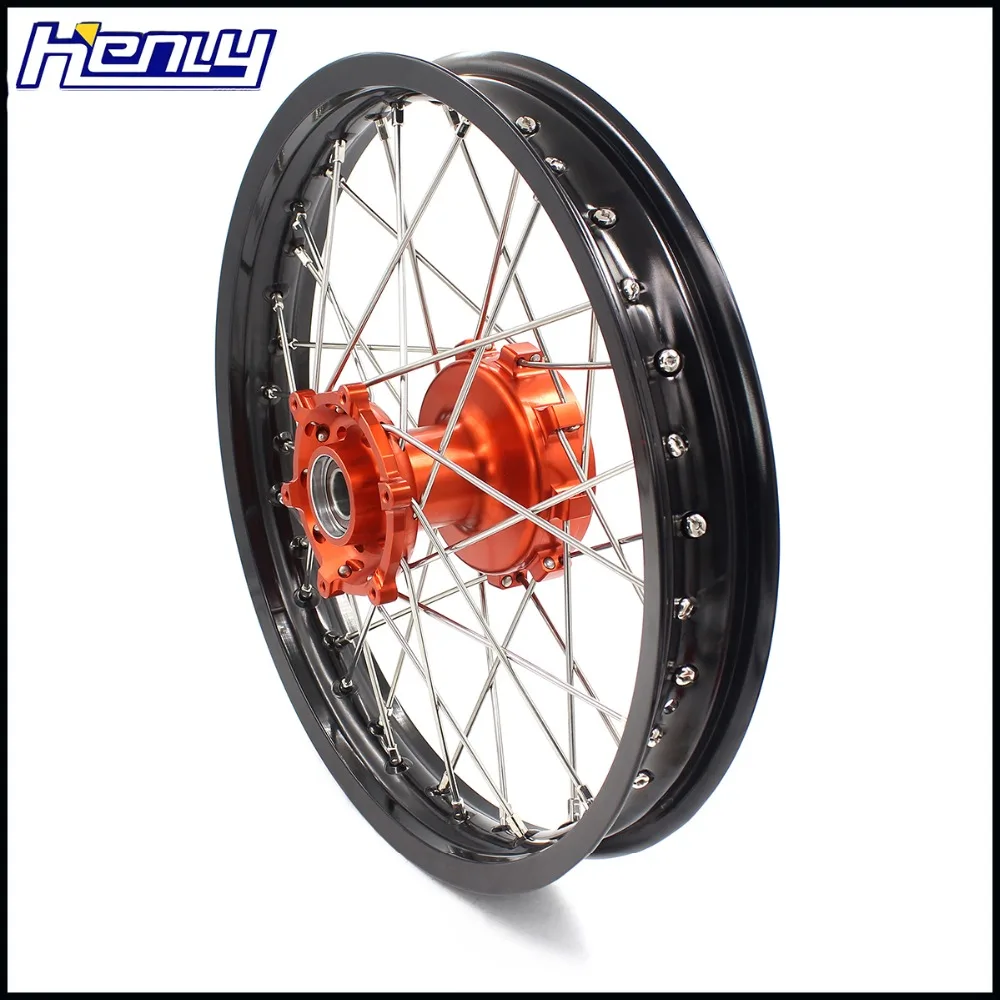 21/18 колесо для эндуро мотоциклетный обод куш привода Набор для KTM SX EXC EXCF 125 150 200 250 300 350 450 500 505 525 2003- диски ступицы колеса