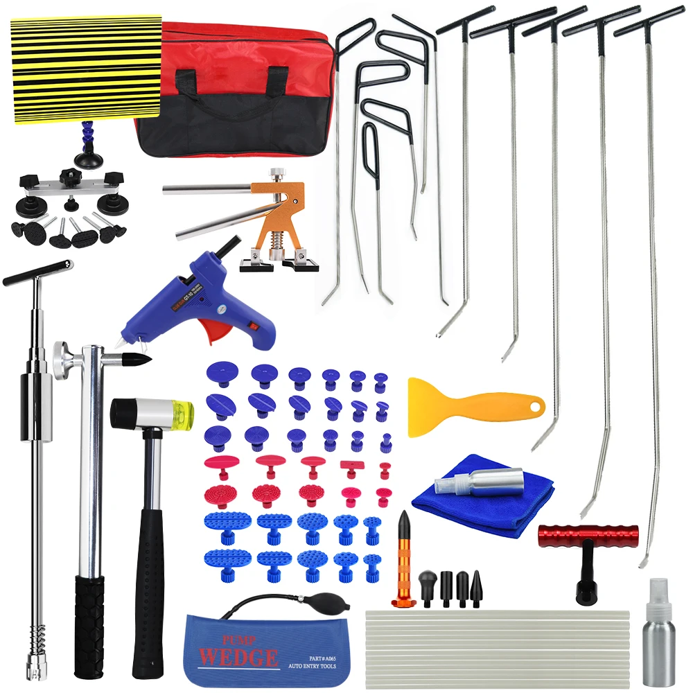 PDR стержни крюковые инструменты безболезненный вмятин ремонт автомобиля