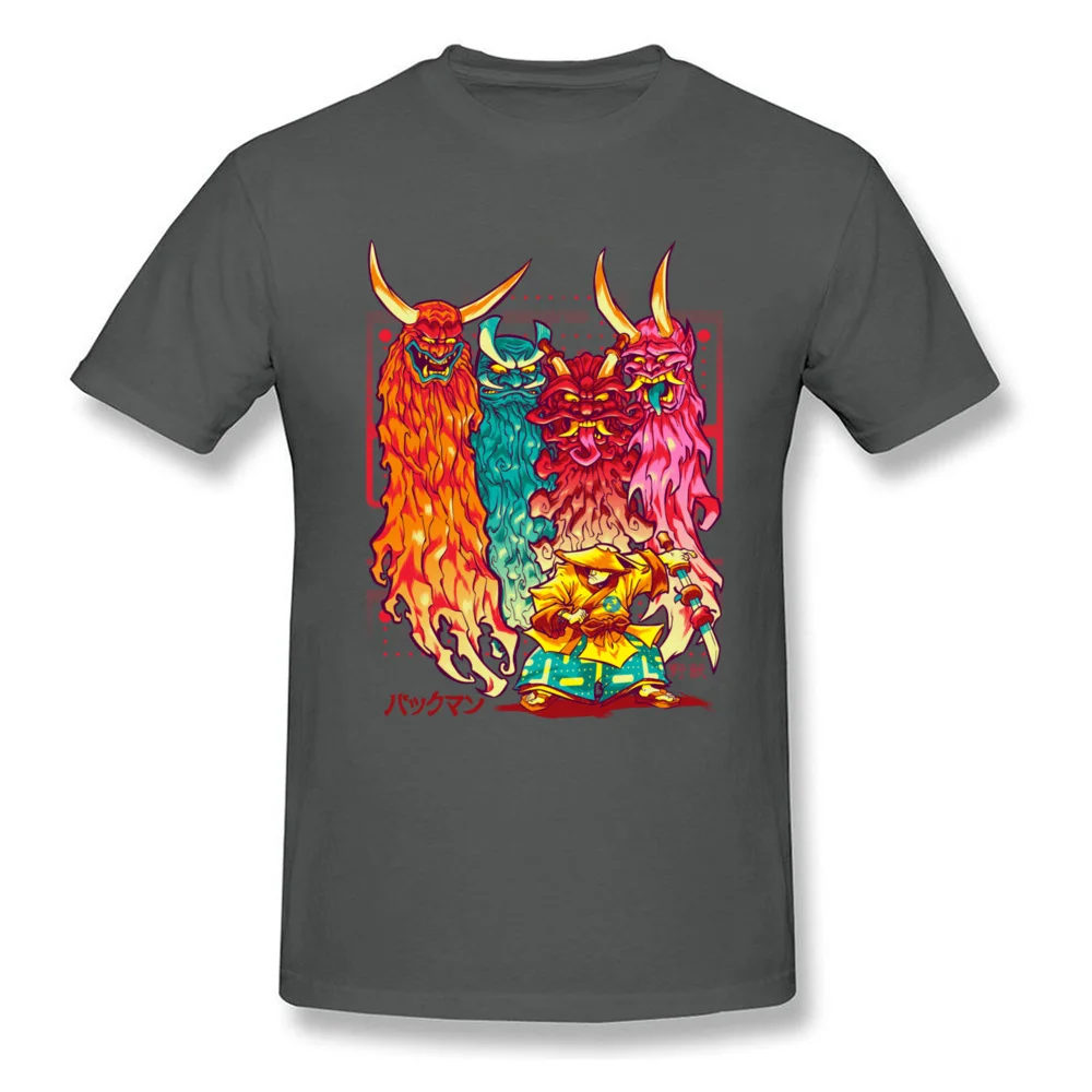 2018 японская шикарная мужская белая футболка с принтом монстра уникальный дизайн