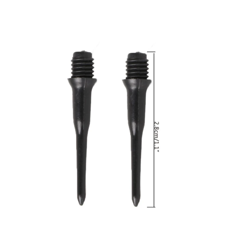 

100 pcs/lot 2BA Groove Durable Nylon Soft Tip Dart Points Needle Electronic Darts Set Dropshipping