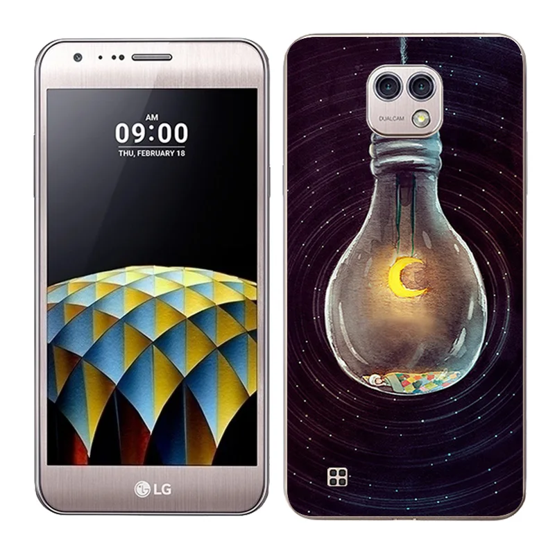 Силиконовые чехлы Fundas для LG X Cam K580 резиновые прозрачные из ТПУ K580DS телефонов