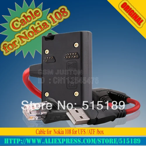 Комбинированный кабель для Nokia 108 jaf/ufs/atf box nokia phone unlock & flash repair бесплатная