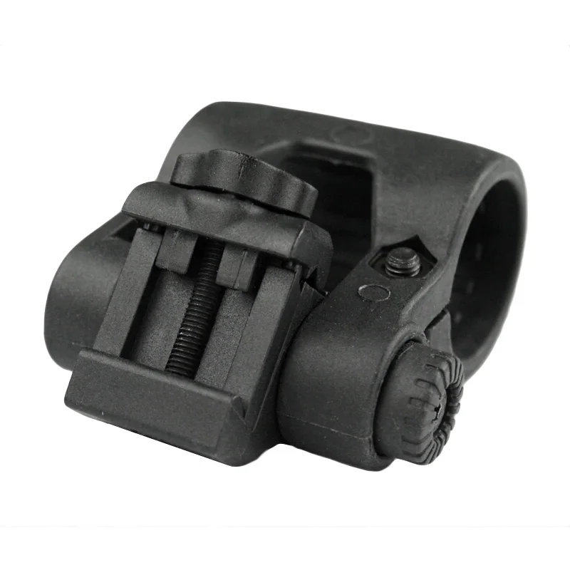 VULPO Airsoft Flashlight Clamp Adjustable Tactical Light Mount to Hold 25.4mm Diameter Lights BK DE | Спорт и развлечения