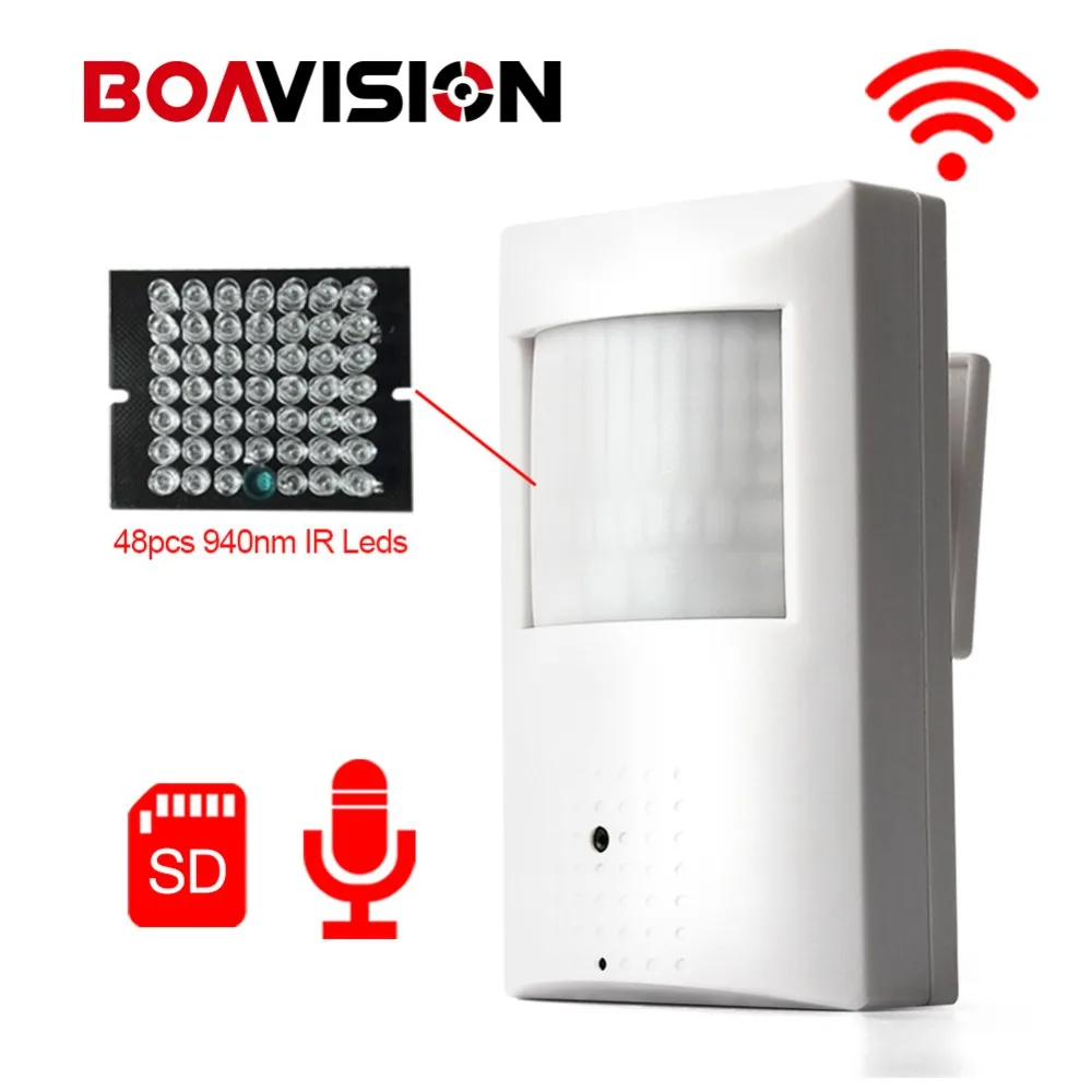 HD 1080 P PIR стиль wifi ip камера аудио 720 960 беспроводная 48 шт. 940nm ИК светодиодный ночное