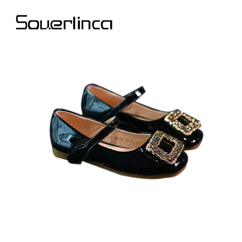 Souerlinca Shoes For Kids Autumn/Spring Fashion Girl PU Casual Pretty Girls SL18-025 |