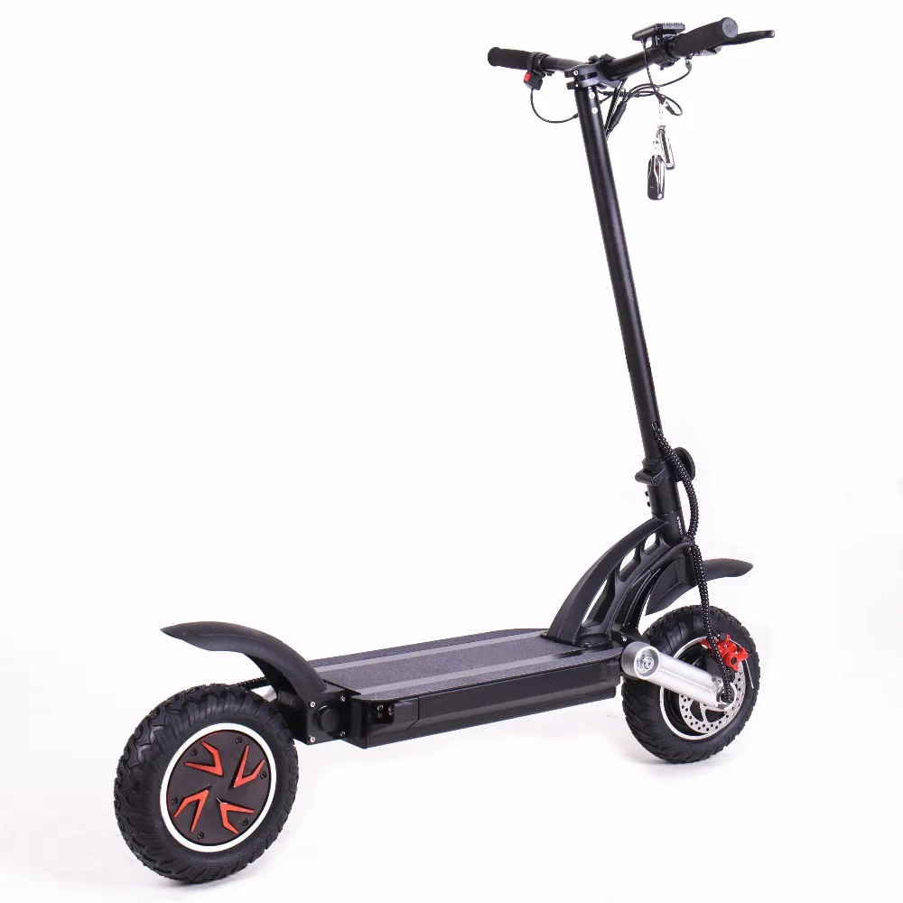 KWHEEL S12 48V 20AH литий Батарея электрический скутер с двумя двигателями 2400W E-скутер способный преодолевать Броды