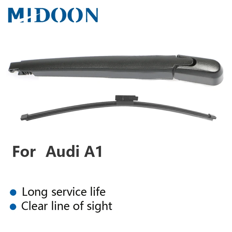 MIDOON Rear Wiper Arm & Blade for Audi A1 ( 3 Doors Hatchback / 5 Sportback ) | Автомобили и мотоциклы