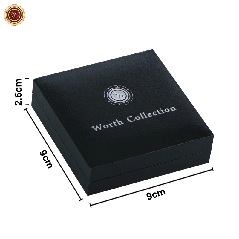 WR Иисус Христа позолоченная металлическая памятная монета Декор для дома Семь