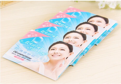 3 упак./лот для контроля жирности лица поглощающая пленка макияжа увлажняющая