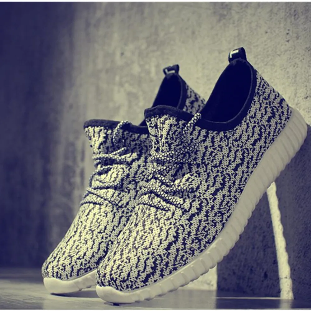 Удобные модные брендовые мужские кроссовки летняя Мужская дышащая повседневная