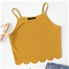SHEIN летний красный топ на бретельках, жилет, Женский Повседневный жилет на бретельках, тонкий топ на бретельках