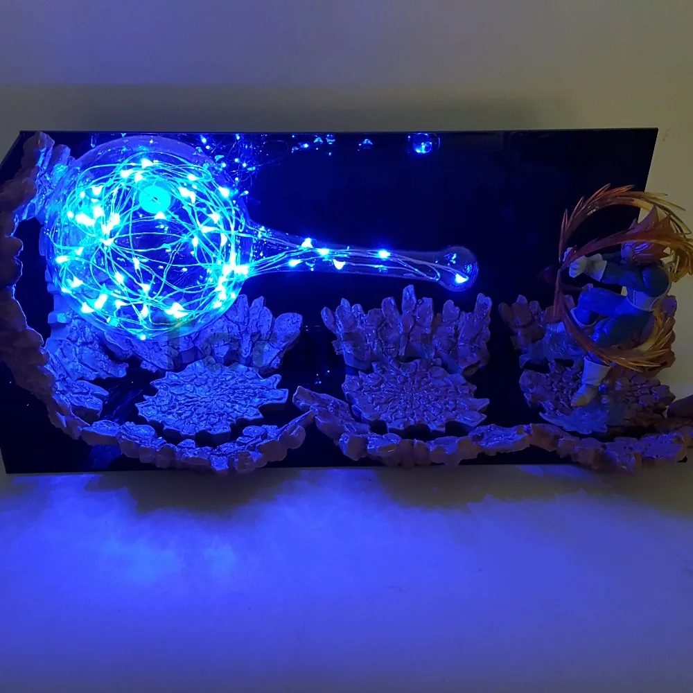Ночной светодиодный светильник Vegeta Kamehameha DIY ing фигурки аниме Рождественское