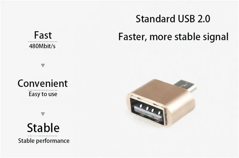 Siancs USB OTG адаптер для планшета Samsung, HTC, Xiaomi Android телефон Micro USB к USB OTG адаптер OTG кабель конвертер USB Flash