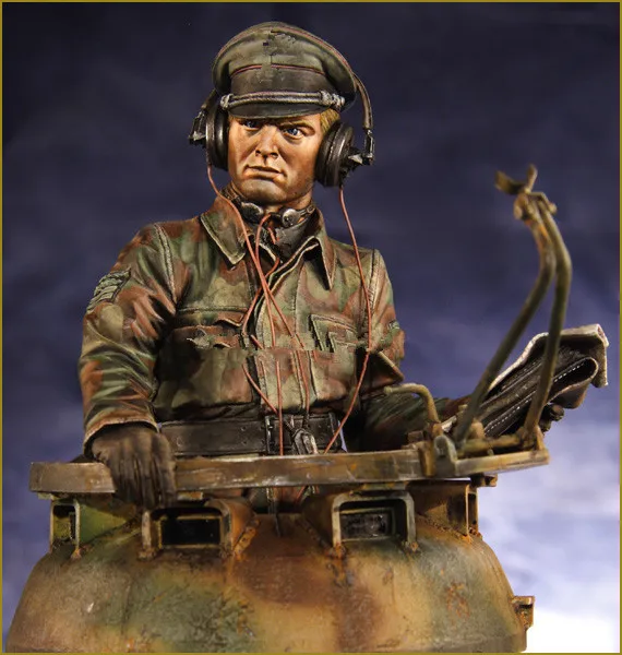 Разобранный Неокрашенный бюст 1/10 модельная фигурка из смолы Kit // BUST225|Наборы для