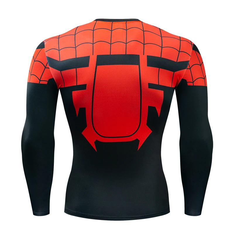 Превосходный человек паук косплей унисекс 3D печатная Футболка компрессионная