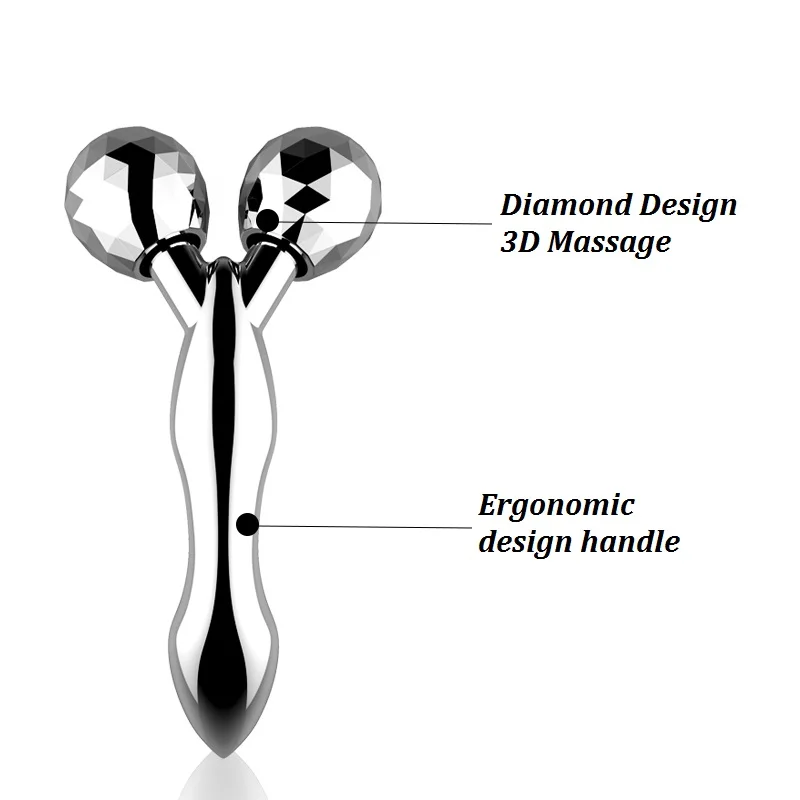 Японское качество хит продаж роликовый массажер для лица инструмент красоты