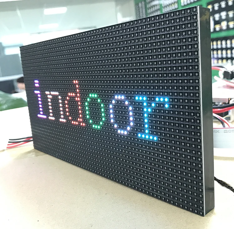 P4 SMD2121 RGB полноцветный светодиодный модуль дисплея, светодиодные панели для помещений, 1/16 сканирования 256*128 мм, текст, фотографии, видео-шоу