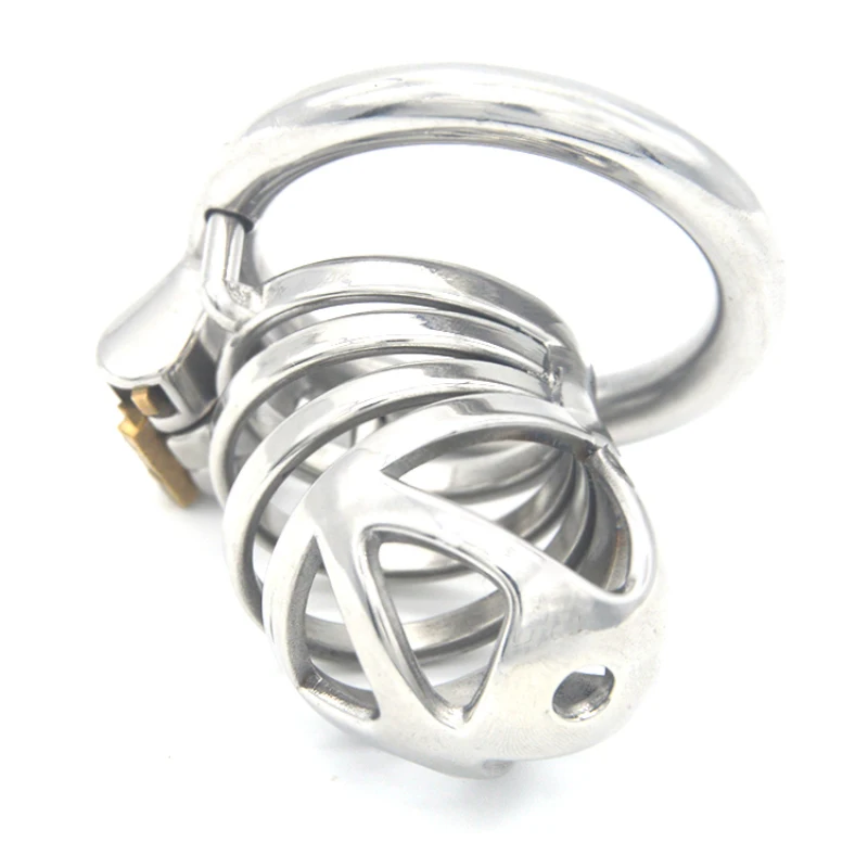 Полый креативный Пояс верности из нержавеющей стали с замком Мужская клетка