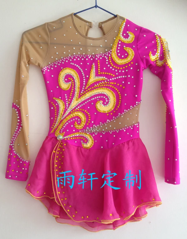 

Girls Ice Skating Dresses Graceful New Brand Figure Skating Dresses For Competition DR4227