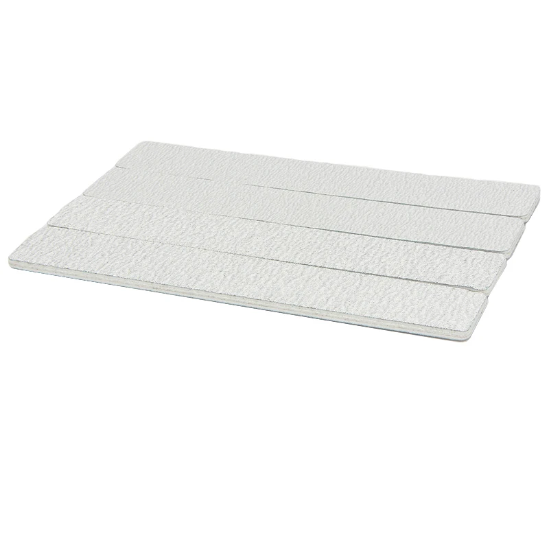 10 шт. серая наждачная бумага для ногтей маникюра 100/180 шлифовальные полировочные