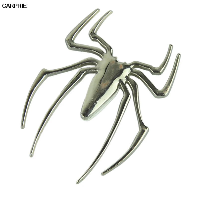 3D Паук хромированная наклейка бейдж Логотип Эмблема Наклейка мотоцикл