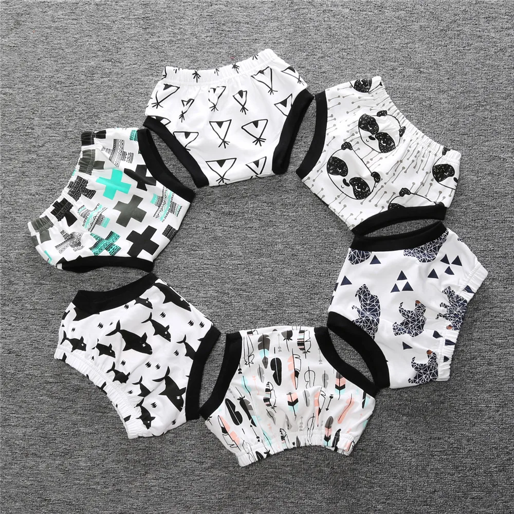 Baby shorts kids clothing cotton short pants cartoon boys girls panties Infant Toddler pp for summer boy girl clothes 0-2t | Детская