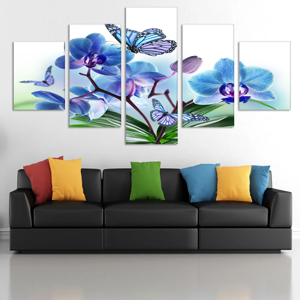 5 шт. художественная картина дешевая абстрактная Современная Настенная живопись