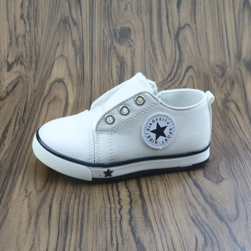 Кеды JUSTSL для мальчиков и девочек повседневные холщовые кроссовки на плоской