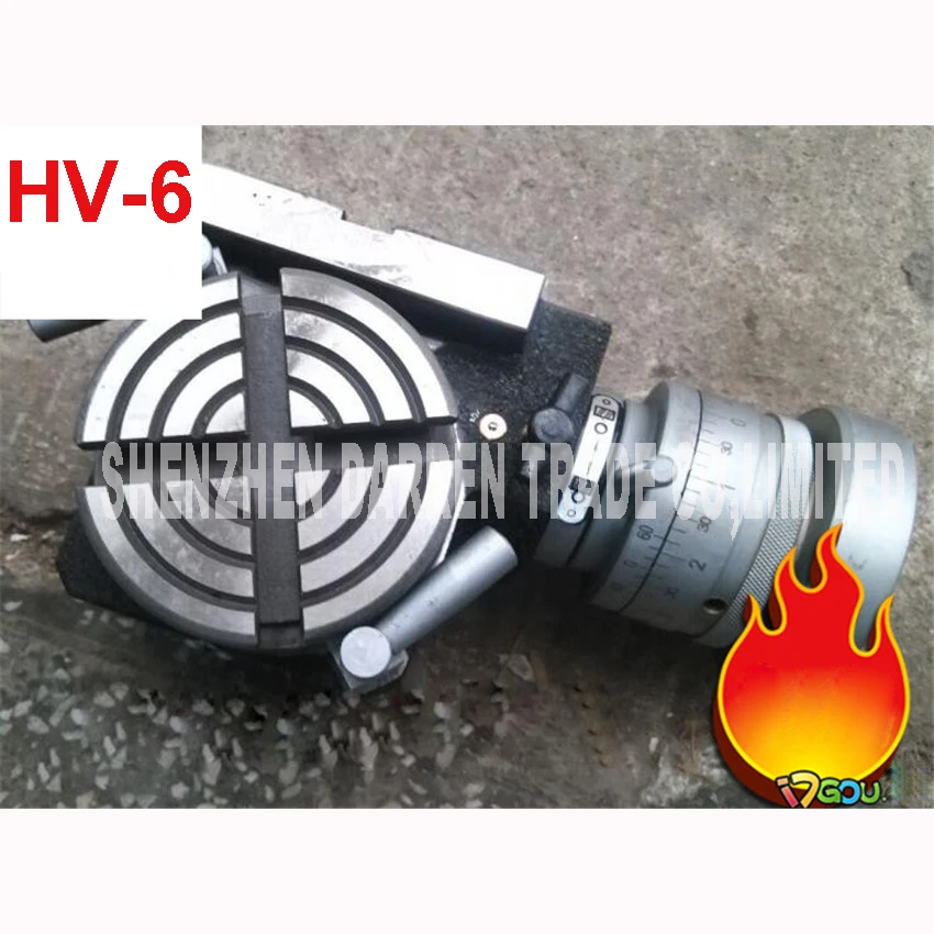HV 6 вертикальный и горизонтальный роторный рабочий стол/150 мм Dia Mill & Drill Machine
