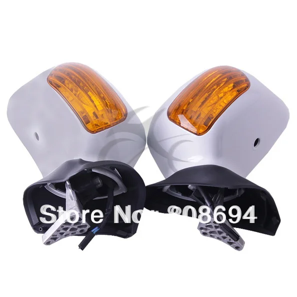 Жемчужно-белые зеркала для Honda Gold wing GL1800 01-12 03 04 05 06 07 08 09 10 11 | Автомобили и