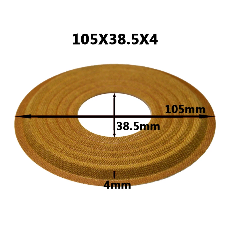 2 шт. 105x25. 5/105x3 0/105x38. 5/105x39 мм эластичный волновой громкоговоритель Сабвуфер