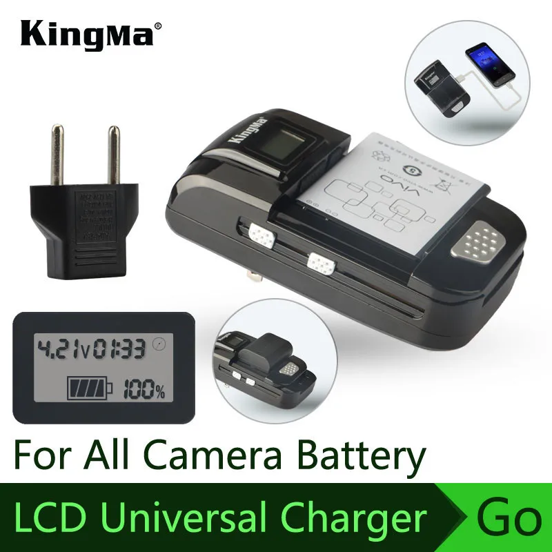 Универсальное зарядное устройство для GoPro/Xiaomi yi/Mobile/видеокамеры/батареи камеры