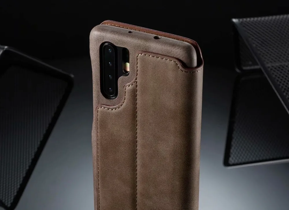 Роскошный кожаный магнитный флип-чехол для huawei p30 lite, чехол-кошелек со слотом для карт, подставка, чехол-книжка для huawei p20 p30 pro, чехол