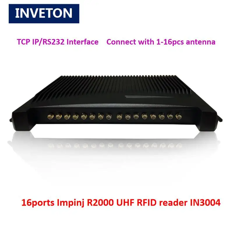 2/4/8/16 портов Impinj R2000 чип для UHF RFID фиксированный считыватель пассивный TCP IP/RS232