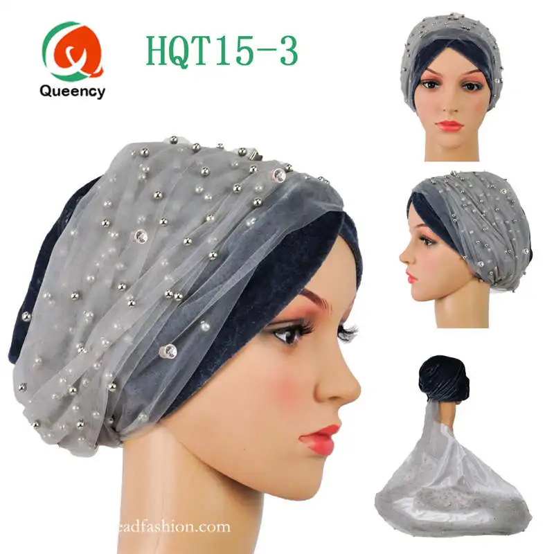 Африканские Alreadty галстук многоцветный Африканский тюрбан в стиле геле бисером