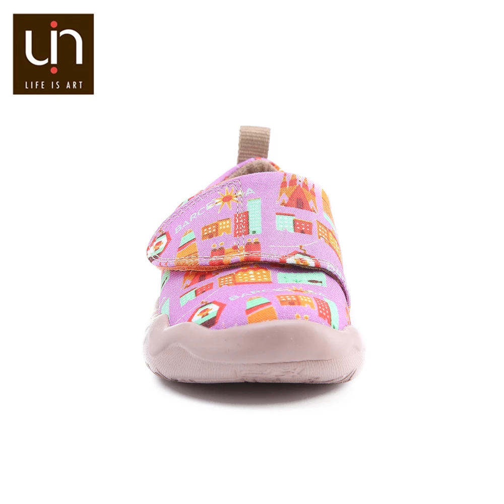 Кроссовки UIN детские художественный городской дизайн окрашенная повседневная