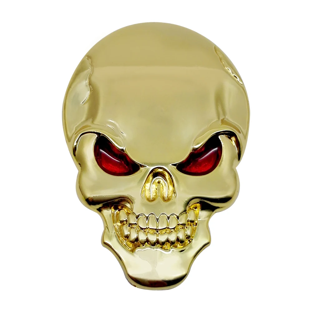 Car Sticker Decor Emblem for Skull Logo GMC Sierra Ford Falcon Toyota camry Hyundai Elantra Auto Styling | Автомобили и мотоциклы