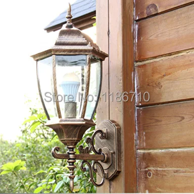 Наружный настенный светильник Европейский уличный водонепроницаемый садовая